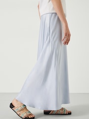 Hush Blue Remi Satin Maxi Skirt - Image 1 of 1