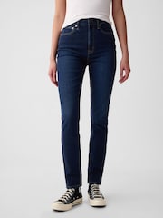 Gap Blue High Waisted Ankle Length Vintage Slim Jeans - Image 1 of 7