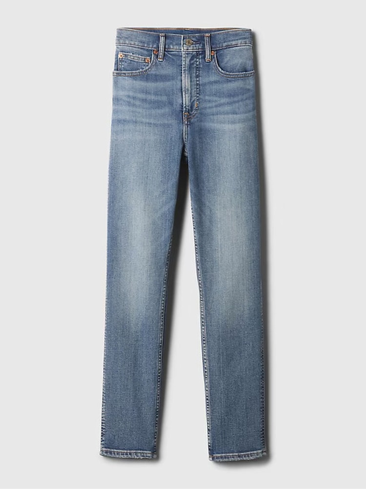Gap – knöchellange Vintage-Slim-Fit-Jeans mit hoher Taille - Image 11 of 12