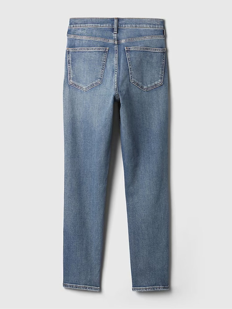 Gap Blue High Waisted Ankle Length Vintage Slim Jeans - Image 12 of 12