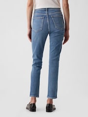 Gap Blue High Waisted Ankle Length Vintage Slim Jeans - Image 3 of 12