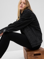 Gap Black High Waisted Stretch True Skinny Jeans - Image 3 of 7