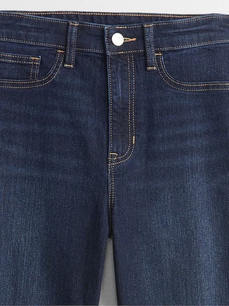 Gap Dark Wash Blue High Waisted Classic Jeggings - Image 9 of 9
