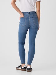 Gap Blue High Waisted Classic Jeggings - Image 3 of 5