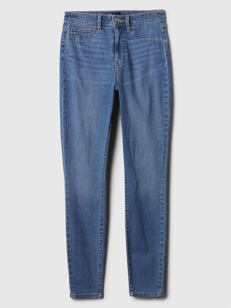 Gap Blue High Waisted Classic Jeggings - Image 5 of 5