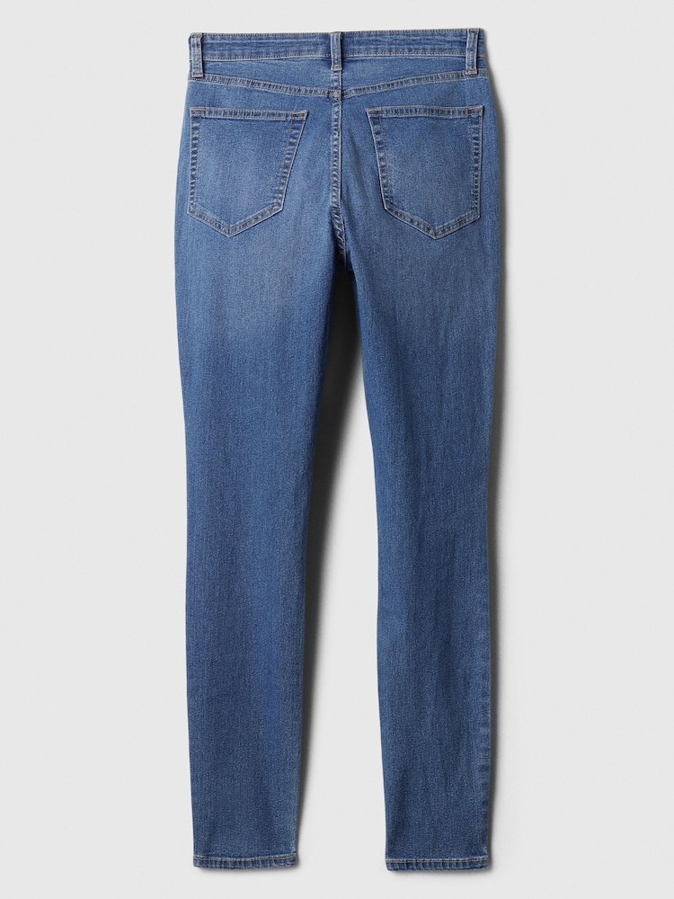 Gap Blue High Waisted Classic Jeggings - Image 6 of 6