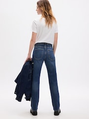 Gap Blue Mid Rise Straight 90s Loose Jeans - Image 2 of 7