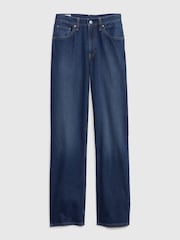 Gap Blue Mid Rise Straight 90s Loose Jeans - Image 7 of 7