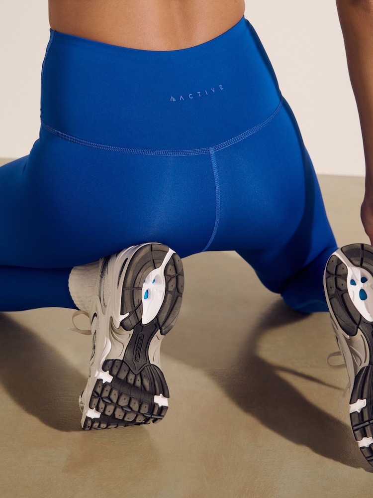 Cobalt Blue Power Active Sports Leggings - Image 4 of 6