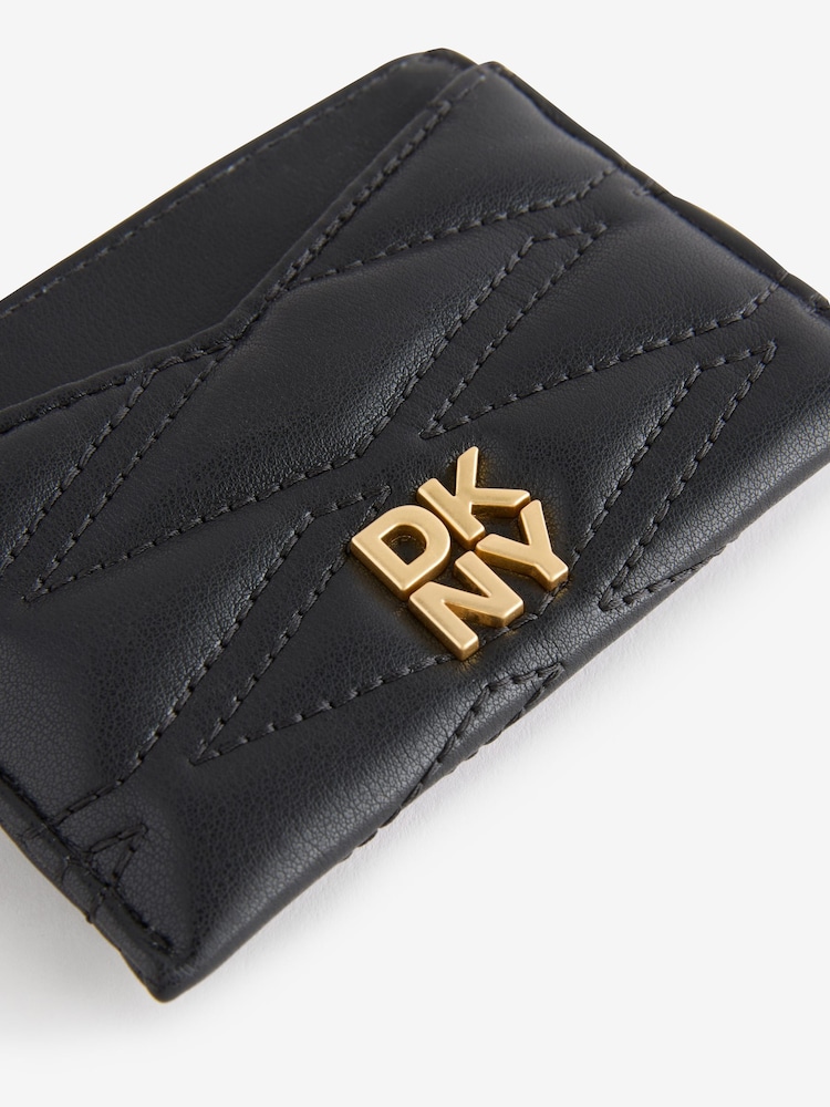 DKNY Minna Black Card Holder - Image 2 of 3