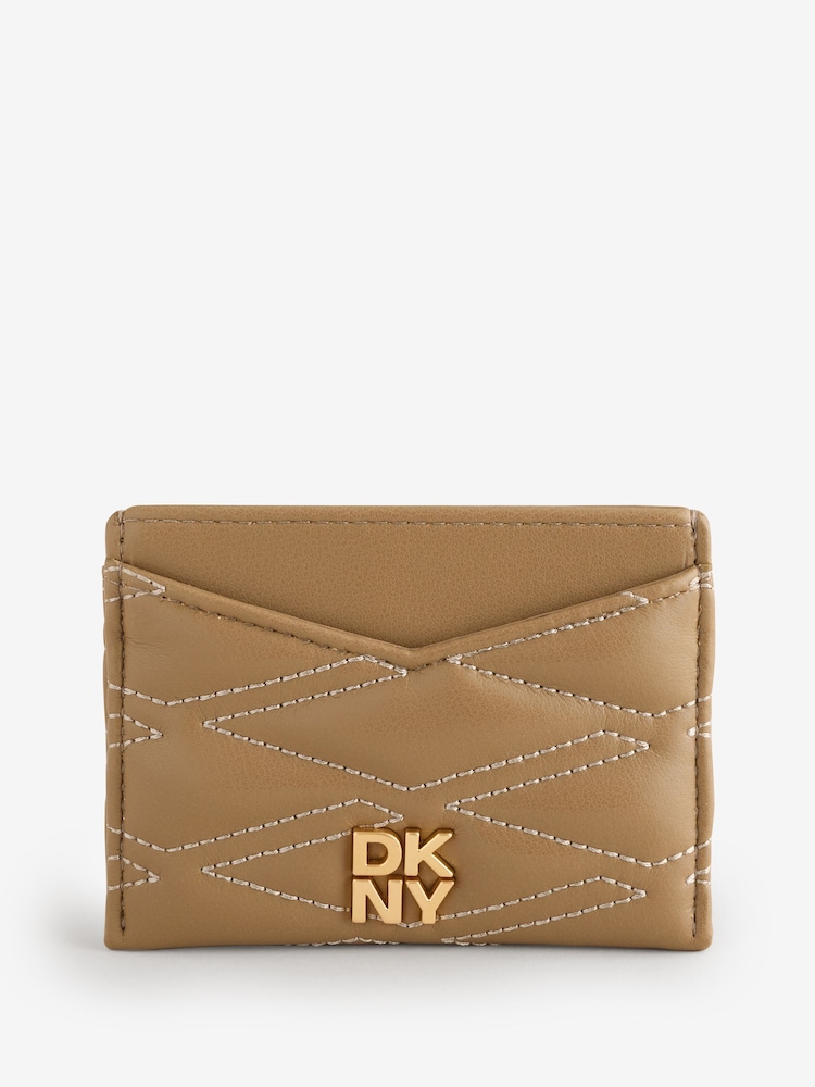 DKNY Minna Brown Card Holder - Image 1 of 3
