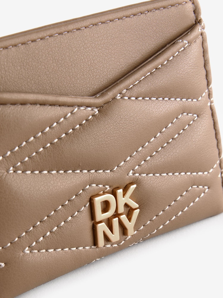 DKNY Minna Brown Card Holder - Image 3 of 3 DKNY Minna Brown Card Holder - Image 3 of 3