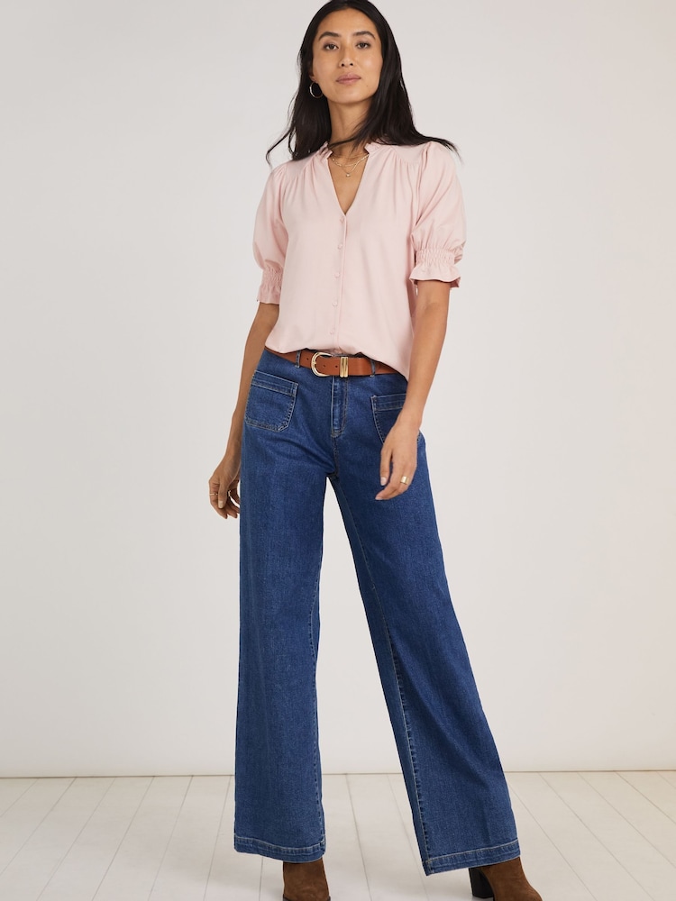 Baukjen Pink Noa Blouse with Lenzing™ Ecovero™ - Image 2 of 5