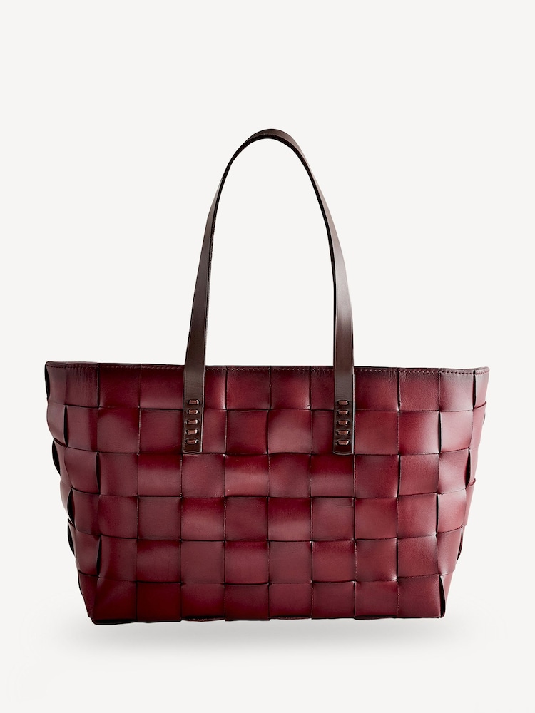 Dragon Diffusion Japan Woven Leather Tote Bag - Image 1 of 6