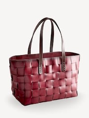 Dragon Diffusion Japan Woven Leather Tote Bag - Image 3 of 6
