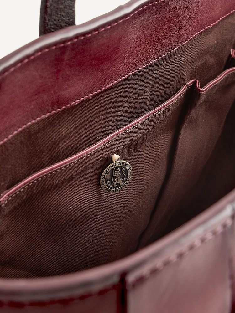 Dragon Diffusion Japan Woven Leather Tote Bag - Image 6 of 6