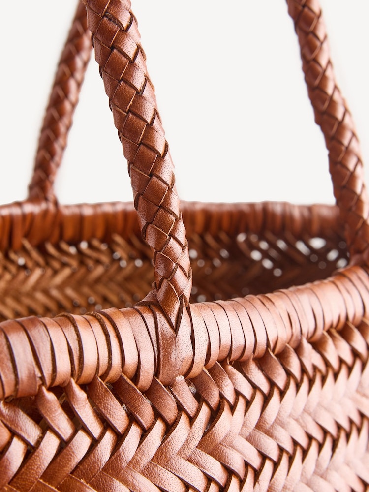 Dragon Diffusion Large Bamboo Triple Jump Leather Bag - Image 10 of 10