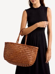 Dragon Diffusion Large Bamboo Triple Jump Leather Bag - Image 2 of 10