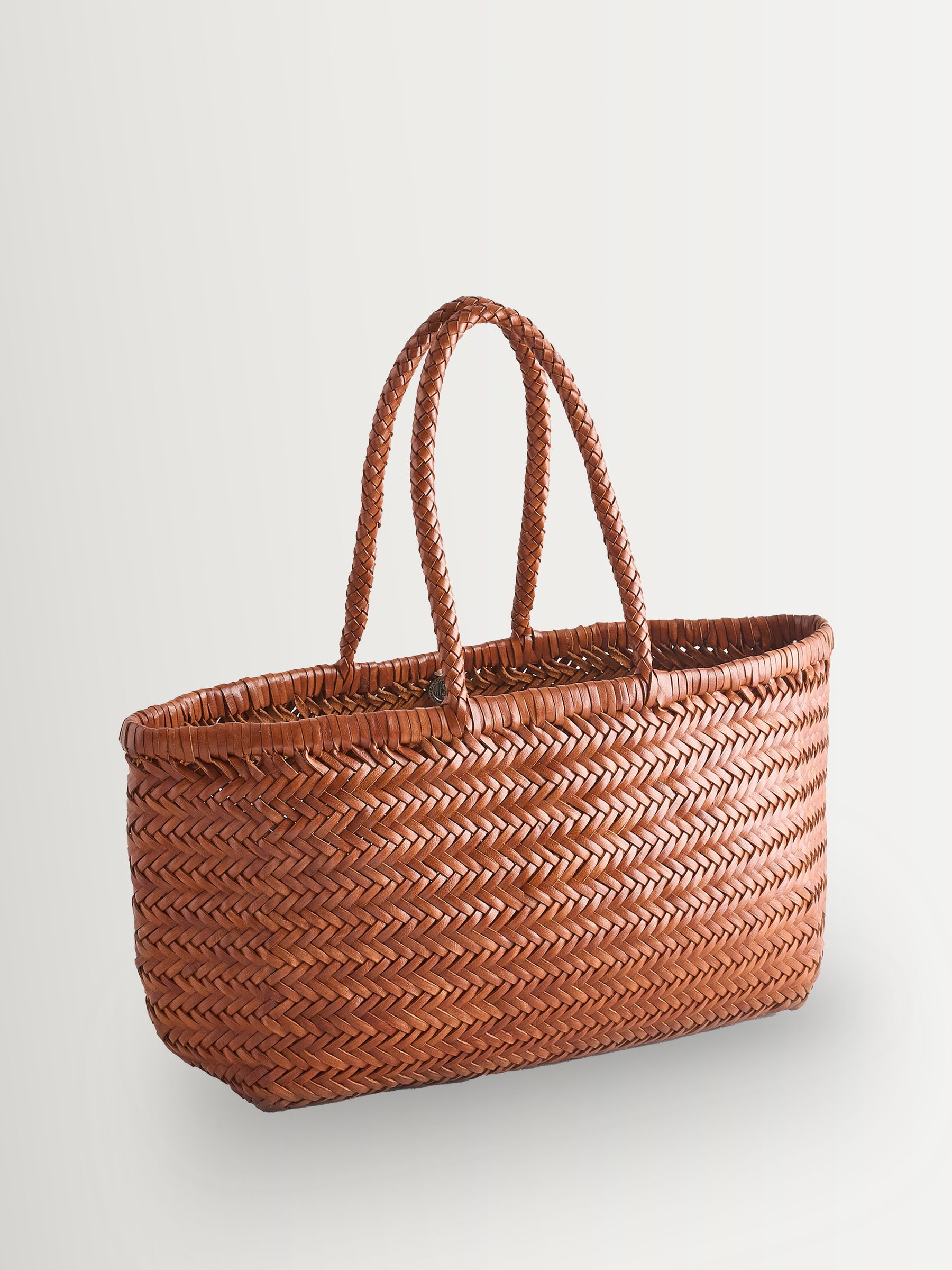 Buy Dragon Diffusion Brown Large Triple Jump Leather Bag from Next USA