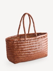 Dragon Diffusion Large Bamboo Triple Jump Leather Bag - Image 7 of 10