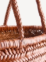 Dragon Diffusion Large Bamboo Triple Jump Leather Bag - Image 8 of 10