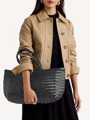 Dragon Diffusion Large Bamboo Triple Jump Leather Bag - Image 2 of 7
