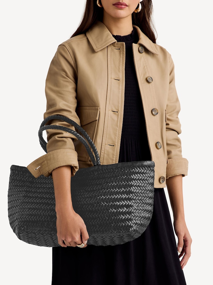 Dragon Diffusion Large Bamboo Triple Jump Leather Bag - Image 2 of 7