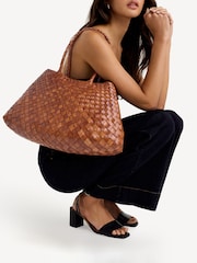 Dragon Diffusion Santa Croce Large Woven Bag - Image 2 of 7