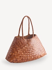 Dragon Diffusion Santa Croce Large Woven Bag - Image 3 of 7