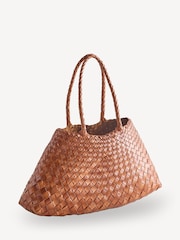 Dragon Diffusion Santa Croce Large Woven Bag - Image 4 of 7