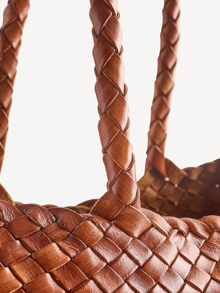 Dragon Diffusion Santa Croce Large Woven Bag - Image 7 of 7
