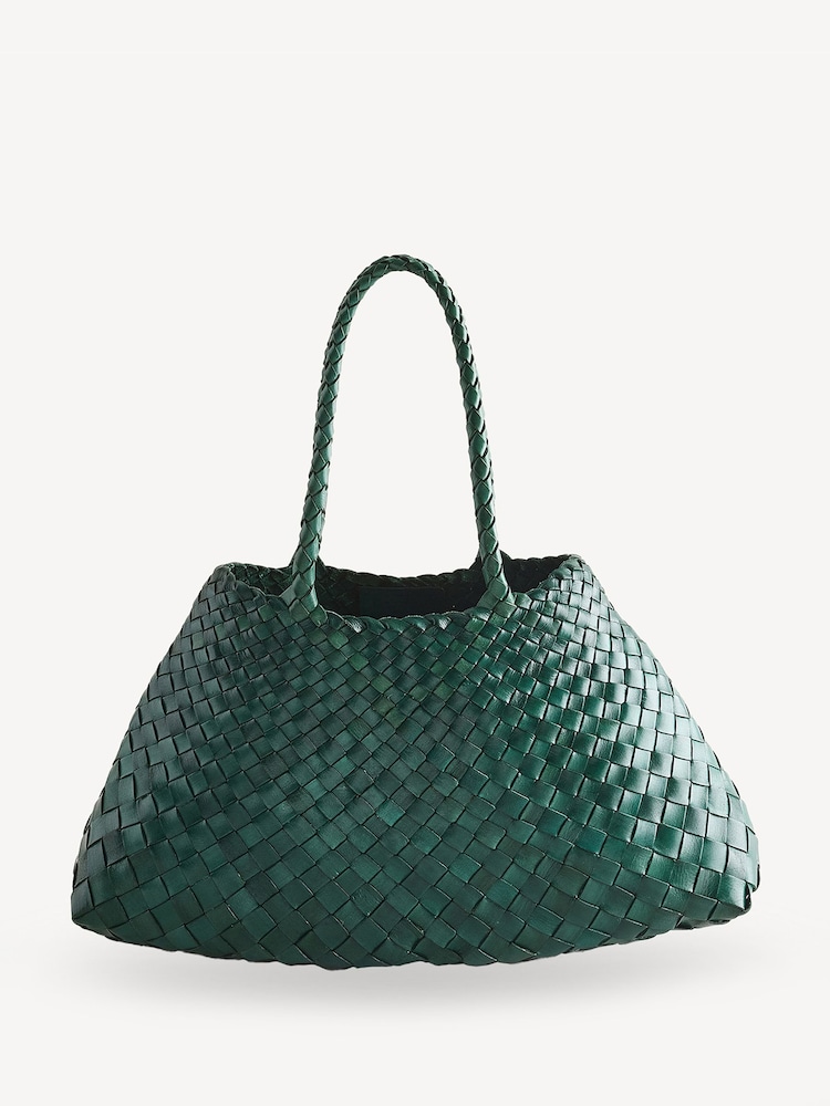 Dragon Diffusion Santa Croce Large Woven Bag - Image 1 of 8