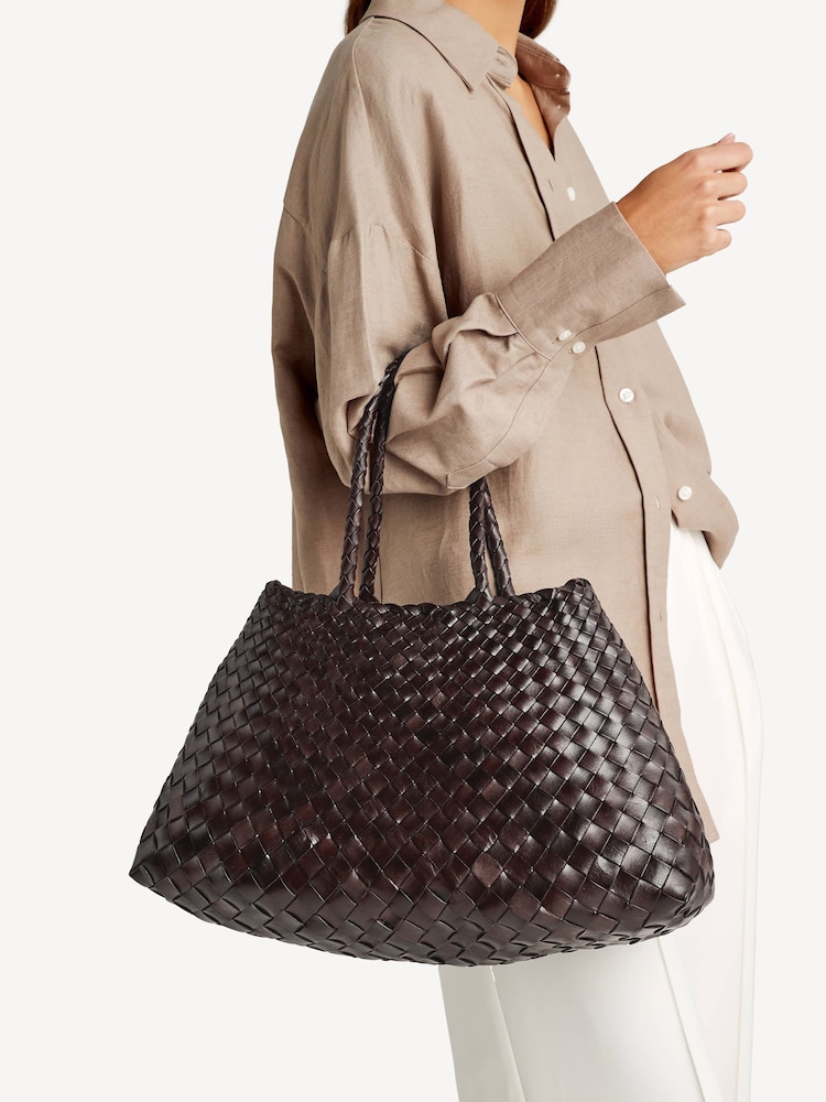 Dragon Diffusion Santa Croce Large Woven Bag - Image 2 of 8