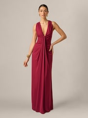 Adrianna Papell Adrianna By Artisan Jersey Long Dress - صورة 1 من 6