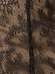 Adrianna Papell Black Adrianna By  Lace Long Dress - Image 6 of 6