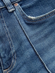 Mittelblau - Seam Front Skinny Jeans - Bild 8 von 8