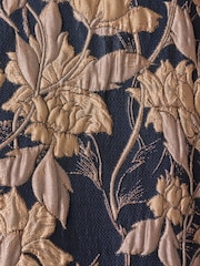 Adrianna Papell Blue Jacquard Midi Dress - Image 6 of 6