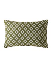 Orla Kiely Set of 2 Multi Retro Flower Stripe 100% Cotton Pillowcases - Image 5 of 6