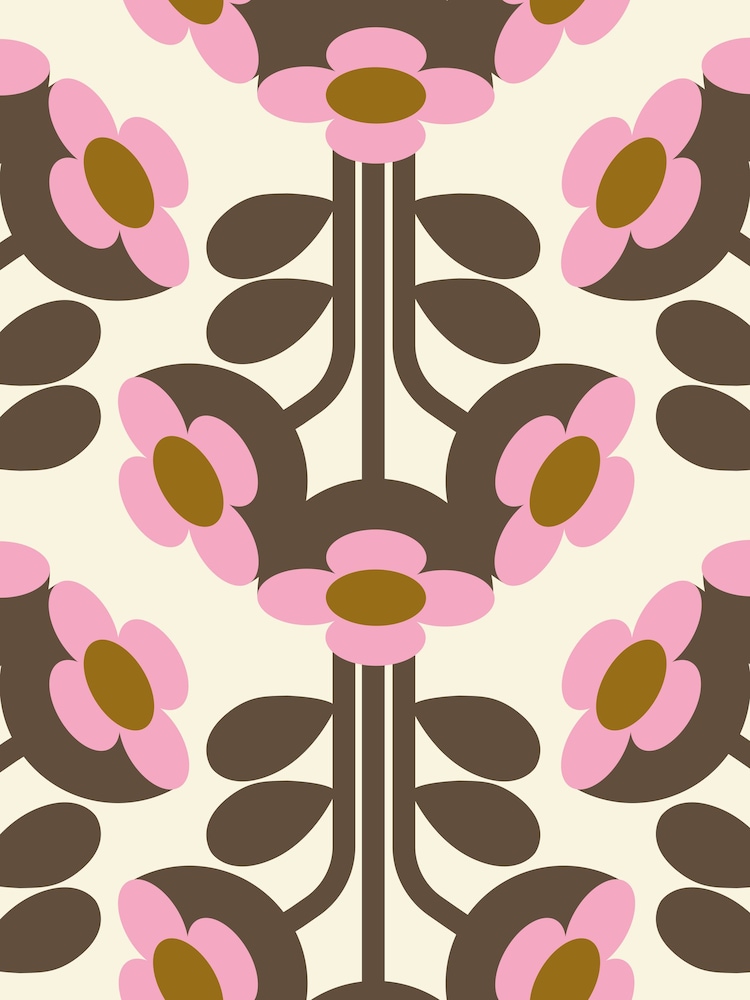 Juego de funda de edredón y funda de almohada de algodón 100 % con diseño de tulipán de Orla Kiely - Imagen 5 de 5