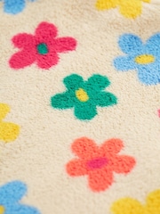 Frugi Flowers Cosy Snuggle Suit Cream All-In-One - Imagen 7 de 8