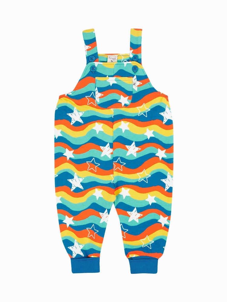 Peto abrigado azul con diseño de olas con estrellas de Frugi - Imagen 1 de 4