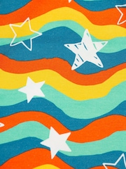 Peto abrigado azul con diseño de olas con estrellas de Frugi - Imagen 4 de 4