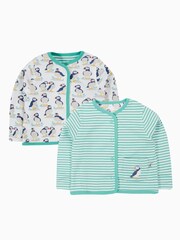 Frugi Green Puffin Gift Set - Image 5 of 8