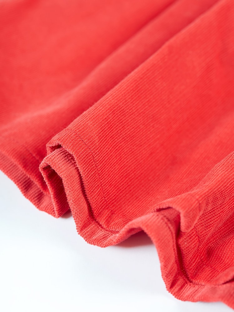 Frugi Red Embroided Party Dress - Image 5 of 5 Frugi Red Embroided Party Dress - Image 5 of 5