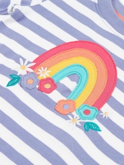 Frugi Purple Striped Easy On Top - Imagen 3 de 4