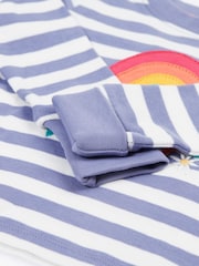 Frugi Purple Striped Easy On Top - Imagen 4 de 4