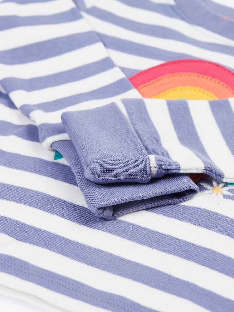 Frugi Purple Striped Easy On Top - Imagen 4 de 4