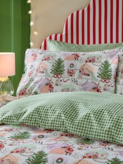 Cath Kidston Multi Dolls House Duvet Cover and Pillowcase 100% Cotton Set - Image 3 of 7