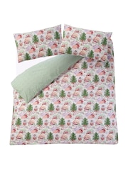 Cath Kidston Multi Dolls House Duvet Cover and Pillowcase 100% Cotton Set - Image 4 of 7