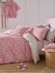 Cath Kidston Pink Ditsy Archive Duvet Cover and Pillowcase 100% Cotton Set - Image 1 of 7